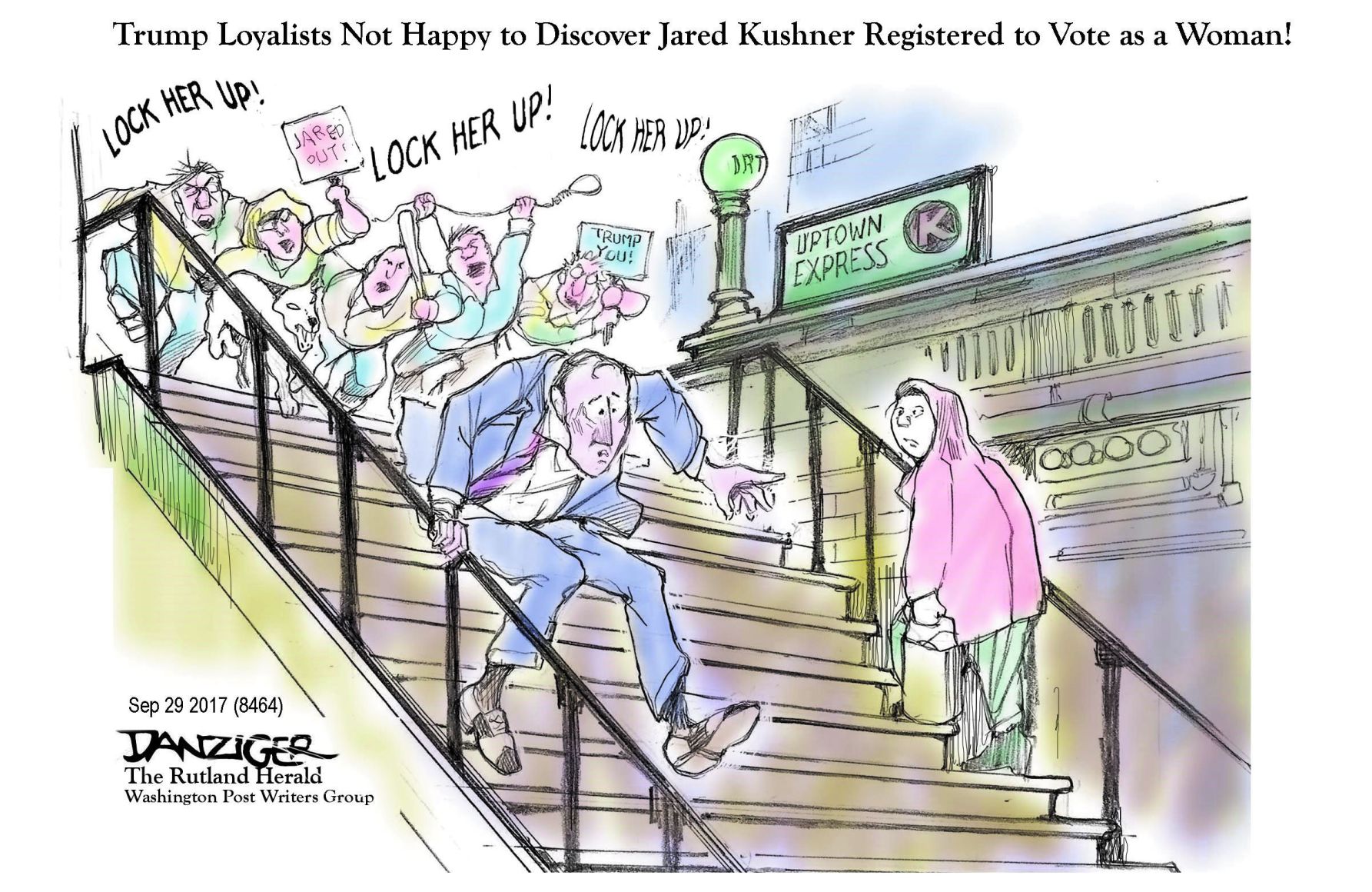 Jeff Danziger cartoon